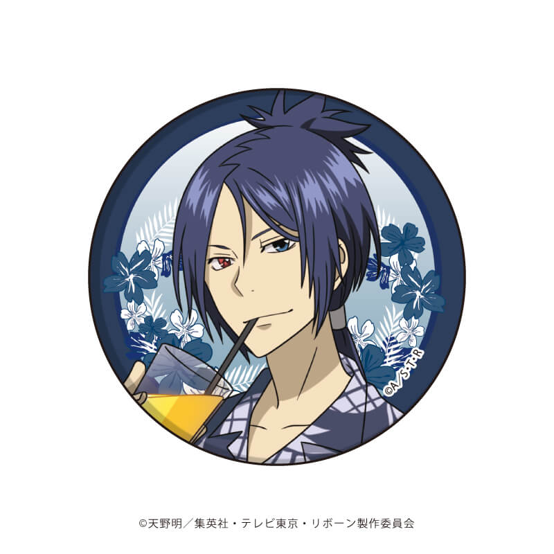 缶バッジ「家庭教師ヒットマンREBORN!」61/アロハシャツver