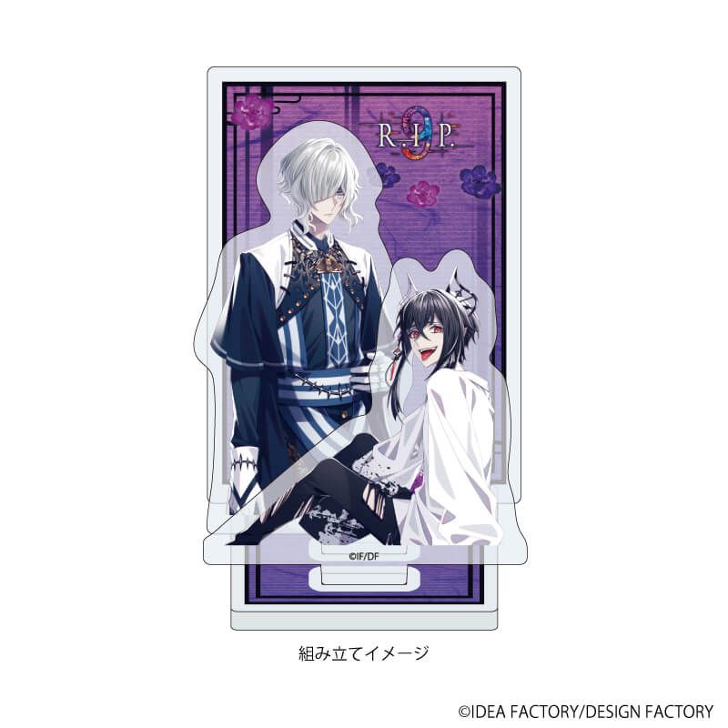 アクリルスタンドプレート「9 R.I.P.」03/魅ナミ＆聖ヤ(公式イラスト