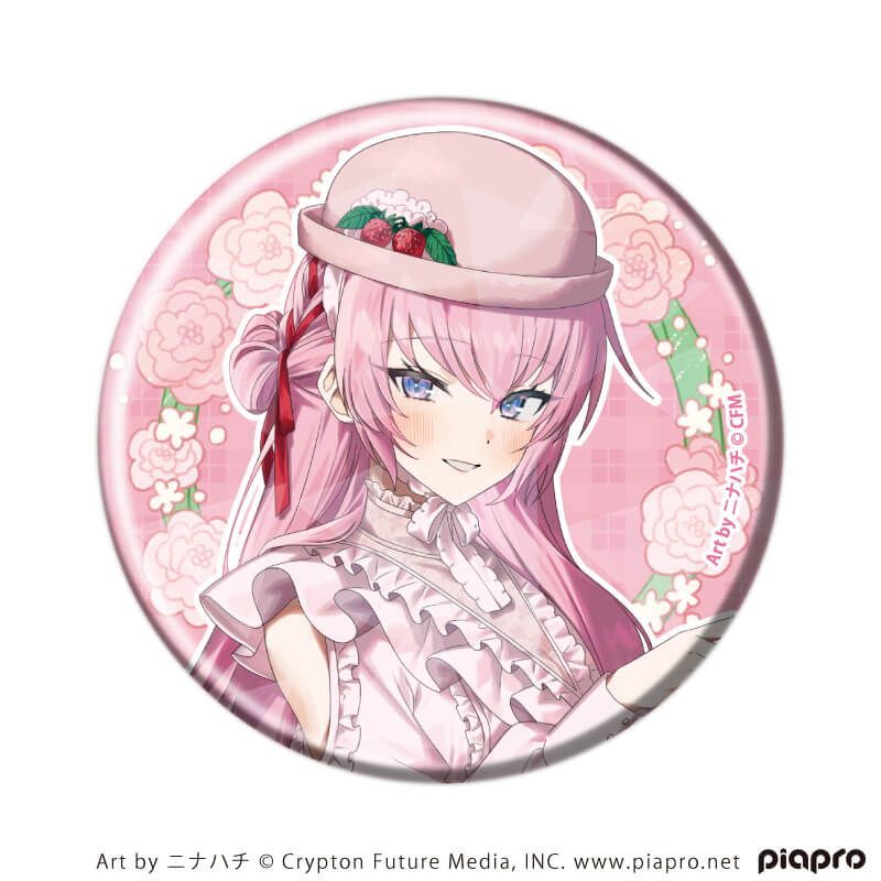 ホログラム缶バッジ(57mm)「ピアプロキャラクターズ」02/ピクニックver