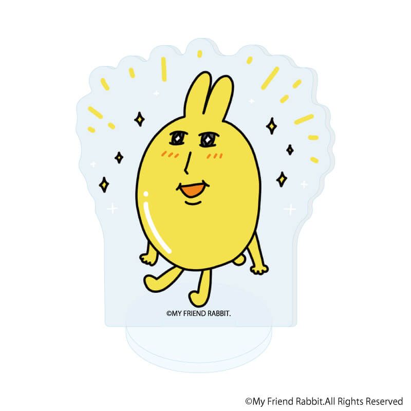 アクリルぷちスタンド「優しいうさぎさん」01/ブラインド(5種)(公式