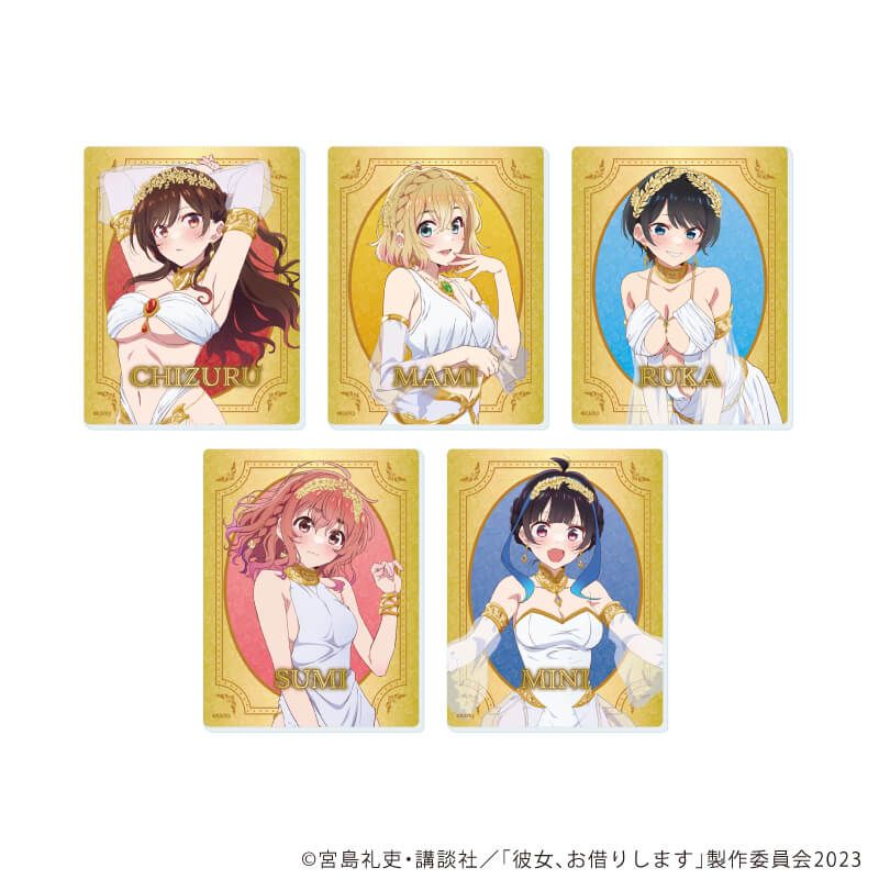 アクリルカード「TVアニメ『彼女、お借りします』」23/女神ver. B