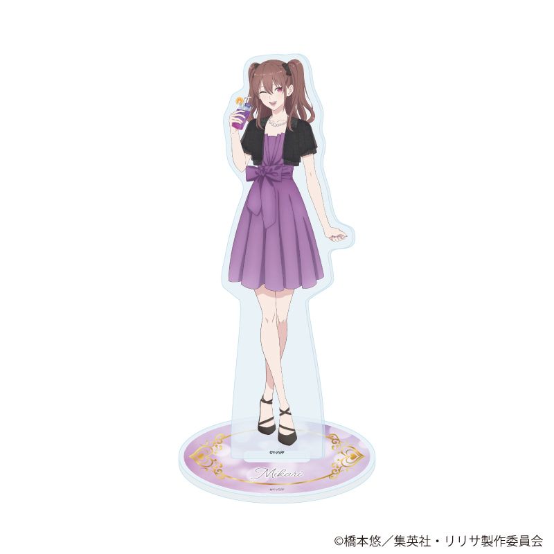 アクリルキーホルダー&缶バッジセット「2.5次元の誘惑」02/橘 美花莉