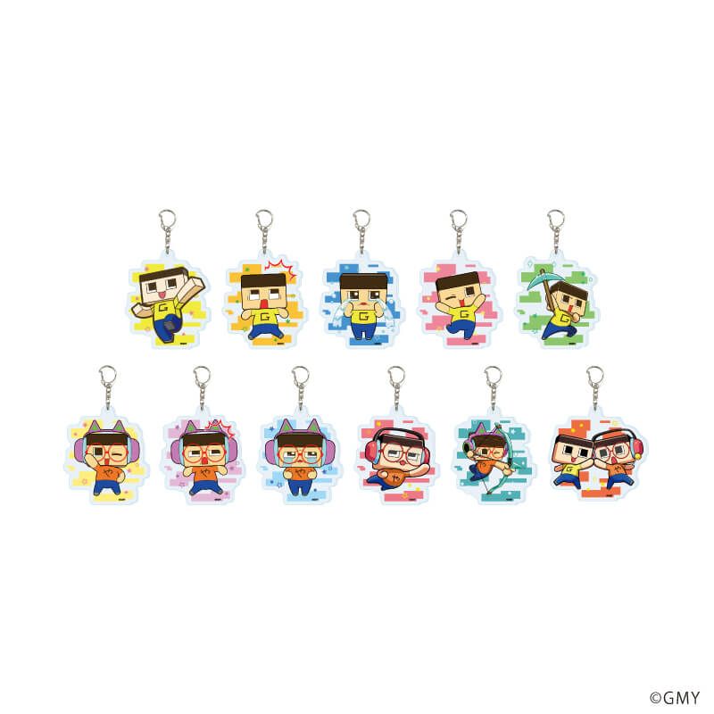 アクリルキーホルダー「3年G組！ぐち男くん」01/コンプリートセット(全