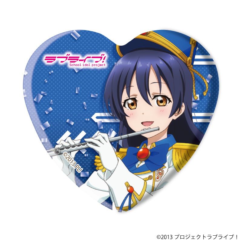 ハート型缶バッジ「ラブライブ！」01/パレードver. コンプリートセット