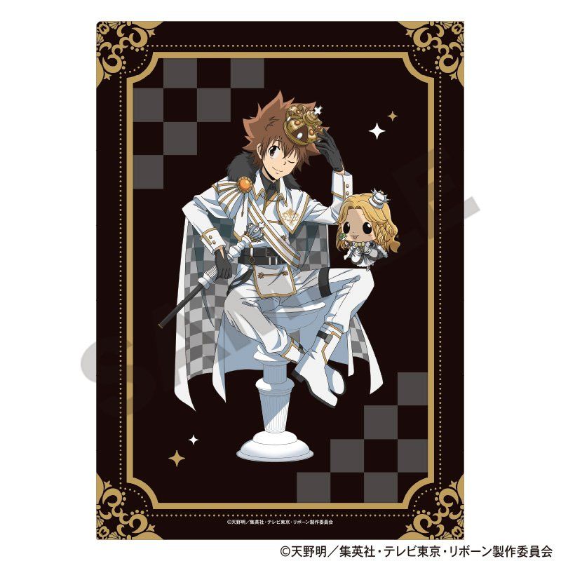 CF2011 限定 A3クリアポスター 家庭教師ヒットマンREBORN 沢田綱吉