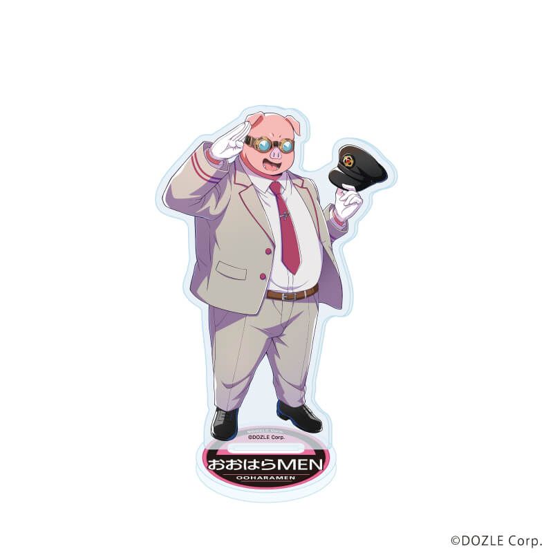 ホログラムアクリルスタンド「ドズル社」05/おおはらMEN 駅員ver.(描き