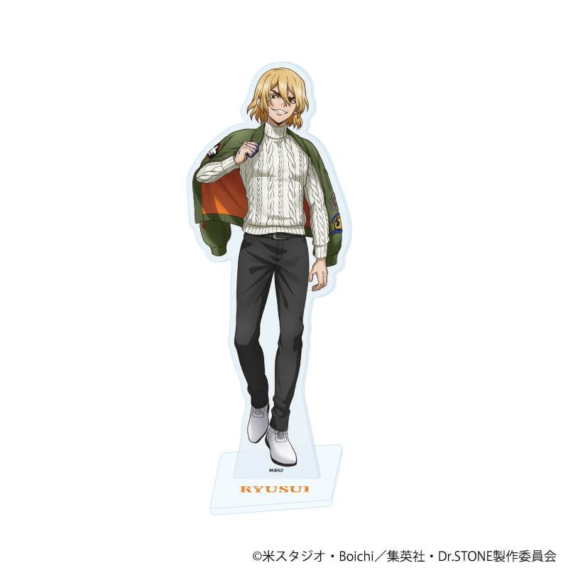 アクリルスタンド「Dr.STONE」72/七海龍水 フライトジャケットver