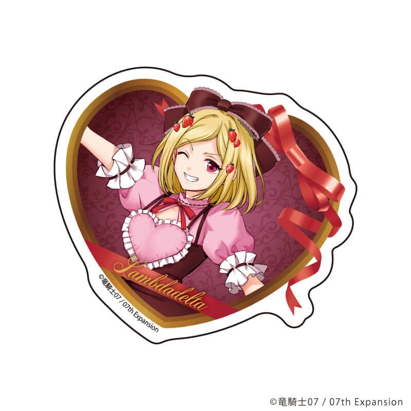 ダイカットステッカー「うみねこのなく頃に」13/ラムダデルタ ドルチェ