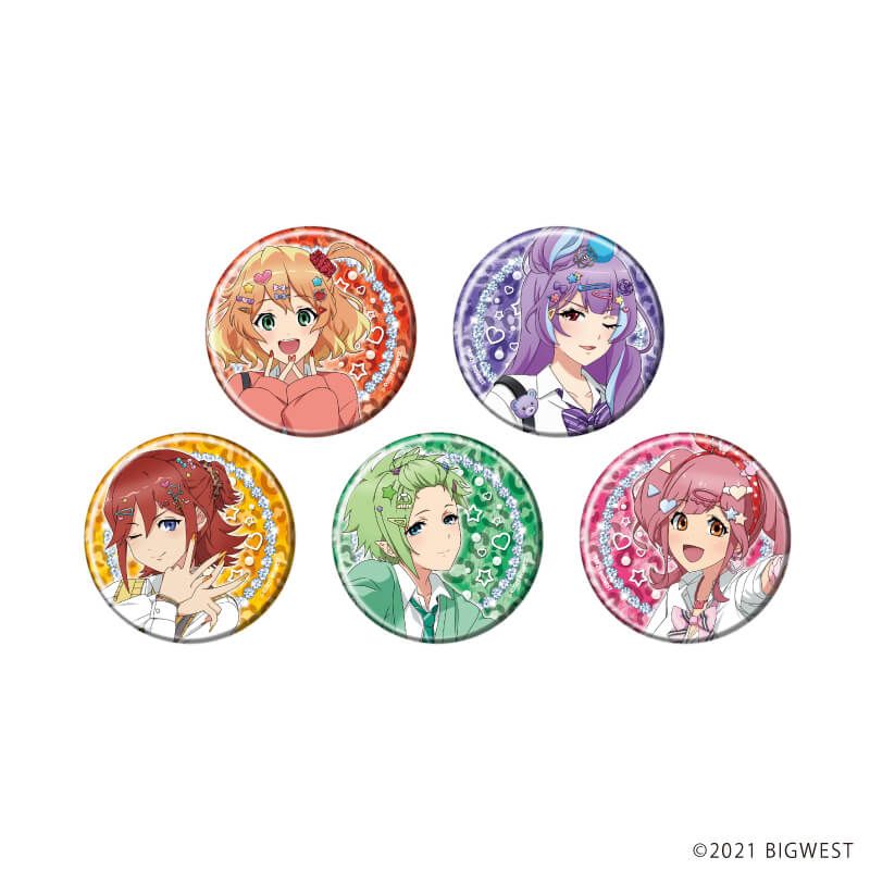 缶バッジ「劇場版マクロスΔ 絶対LIVE!!!!!!」07/ギャルvs生徒会ver