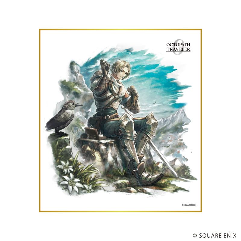 ミニ色紙「OCTOPATH TRAVELER 0」01/コンプリートセット(全9種)(公式