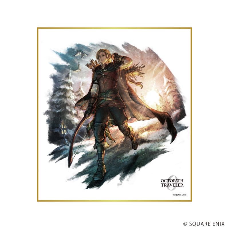 ミニ色紙「OCTOPATH TRAVELER 0」01/コンプリートセット(全9種)(公式