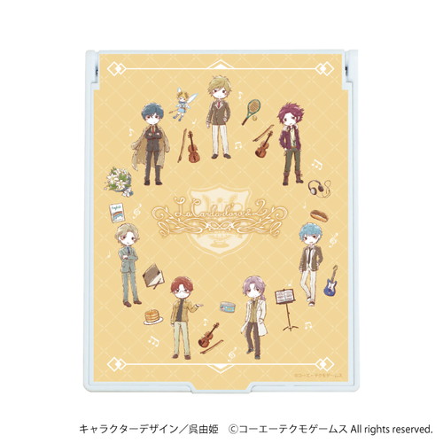 koei 金色のコルダ2 2枚構成 販促 紙ポップ 非売品 カットアウト koei