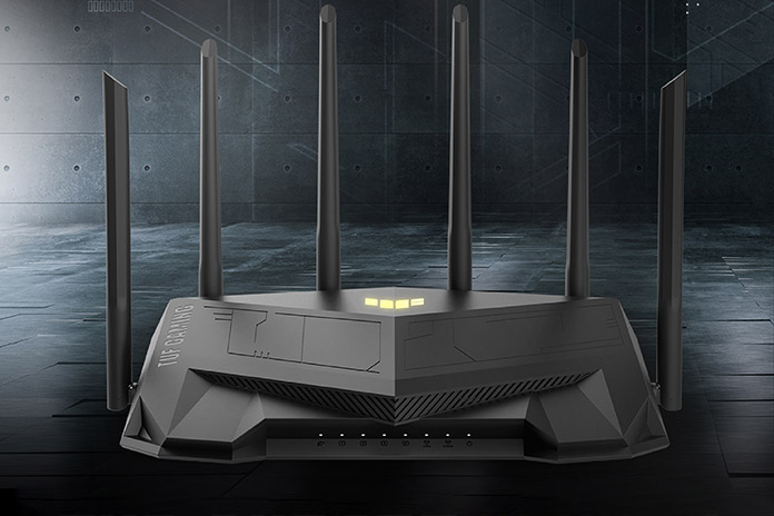 The TUF Gaming AX5400 brings style and stability to your WiFi 6