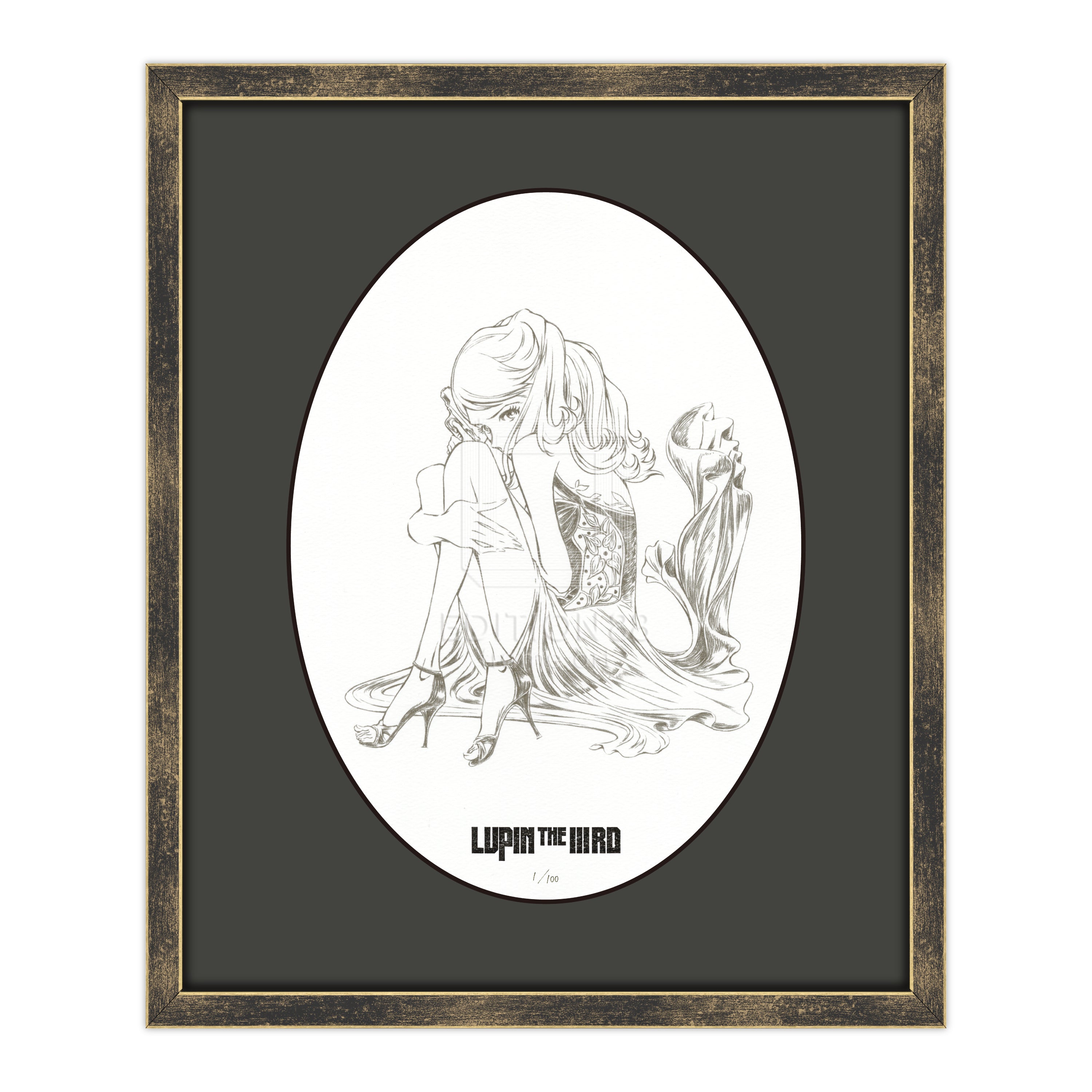 LUPIN THE ⅢRD」88グラフ7『峰不二子の嘘/ティザービジュアル』(落款