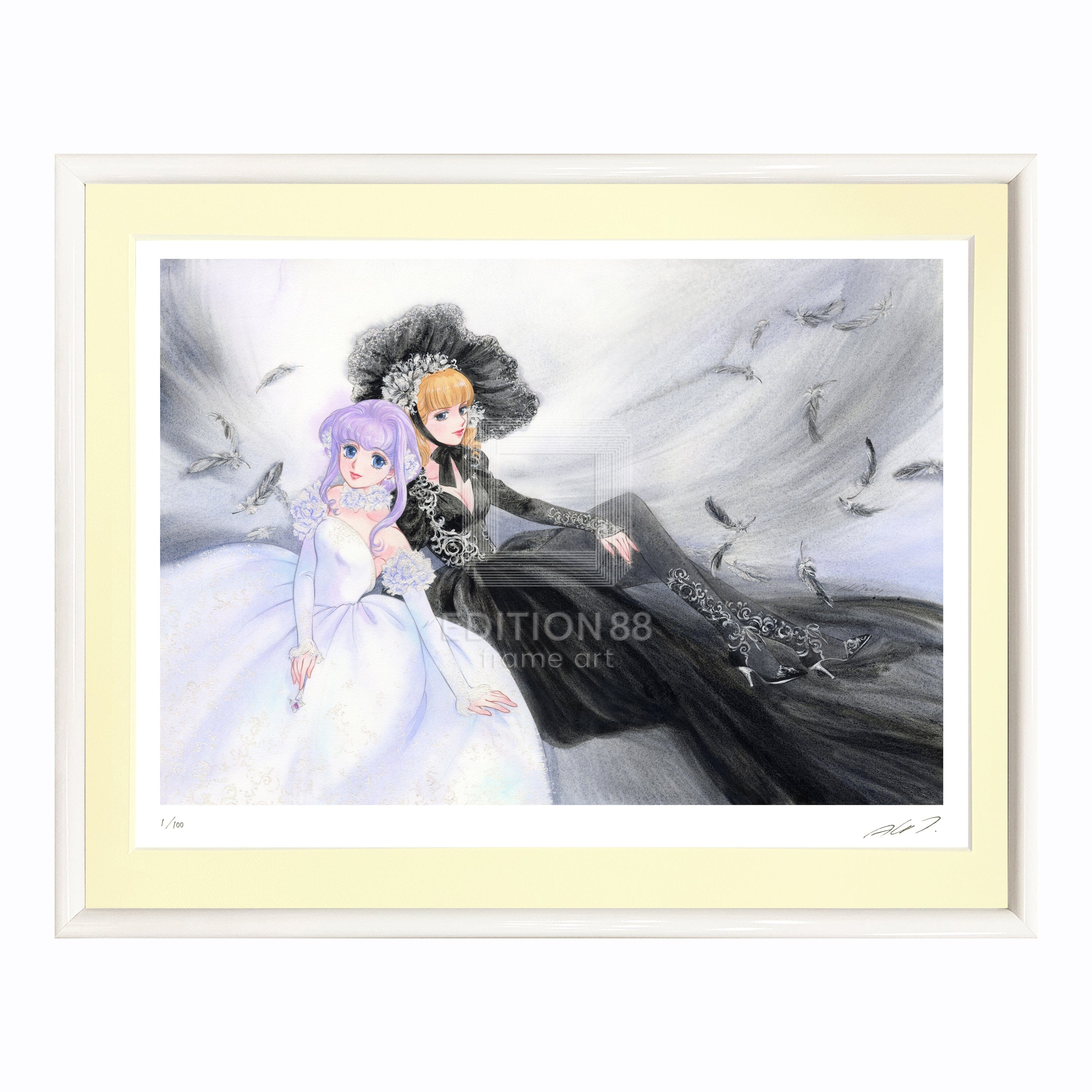 魔法の天使 クリィミーマミ」88グラフ 白と黒のプリンセスたち /高田