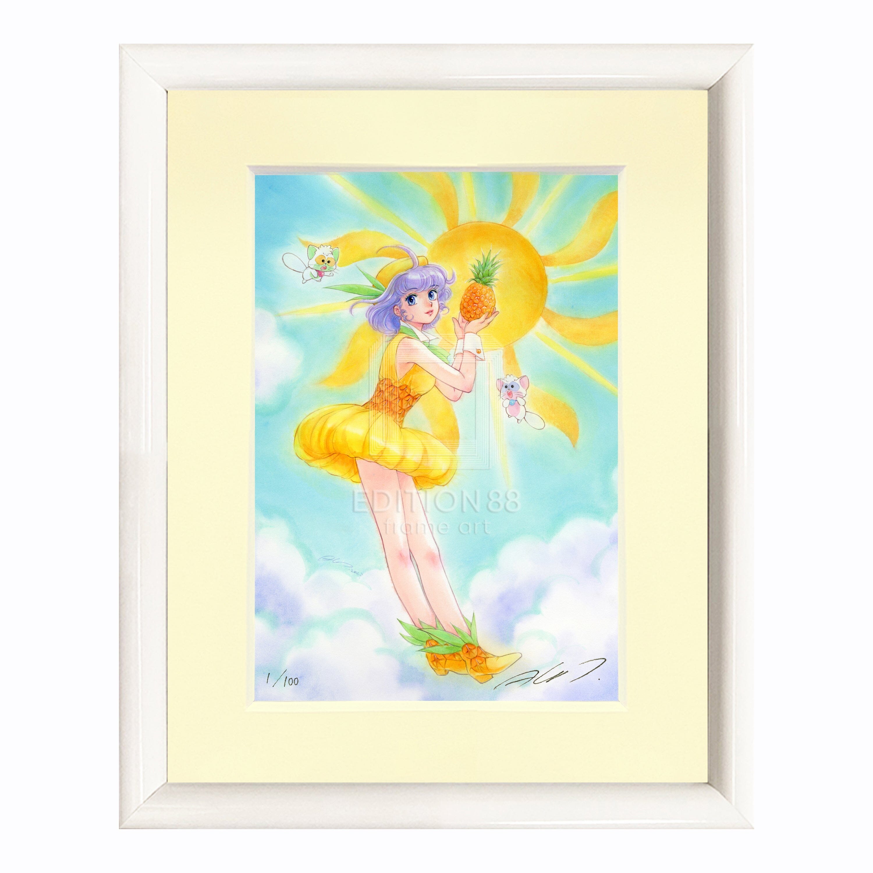 魔法の天使クリィミーマミ」88グラフミニ パイナップルプリンセス/高田