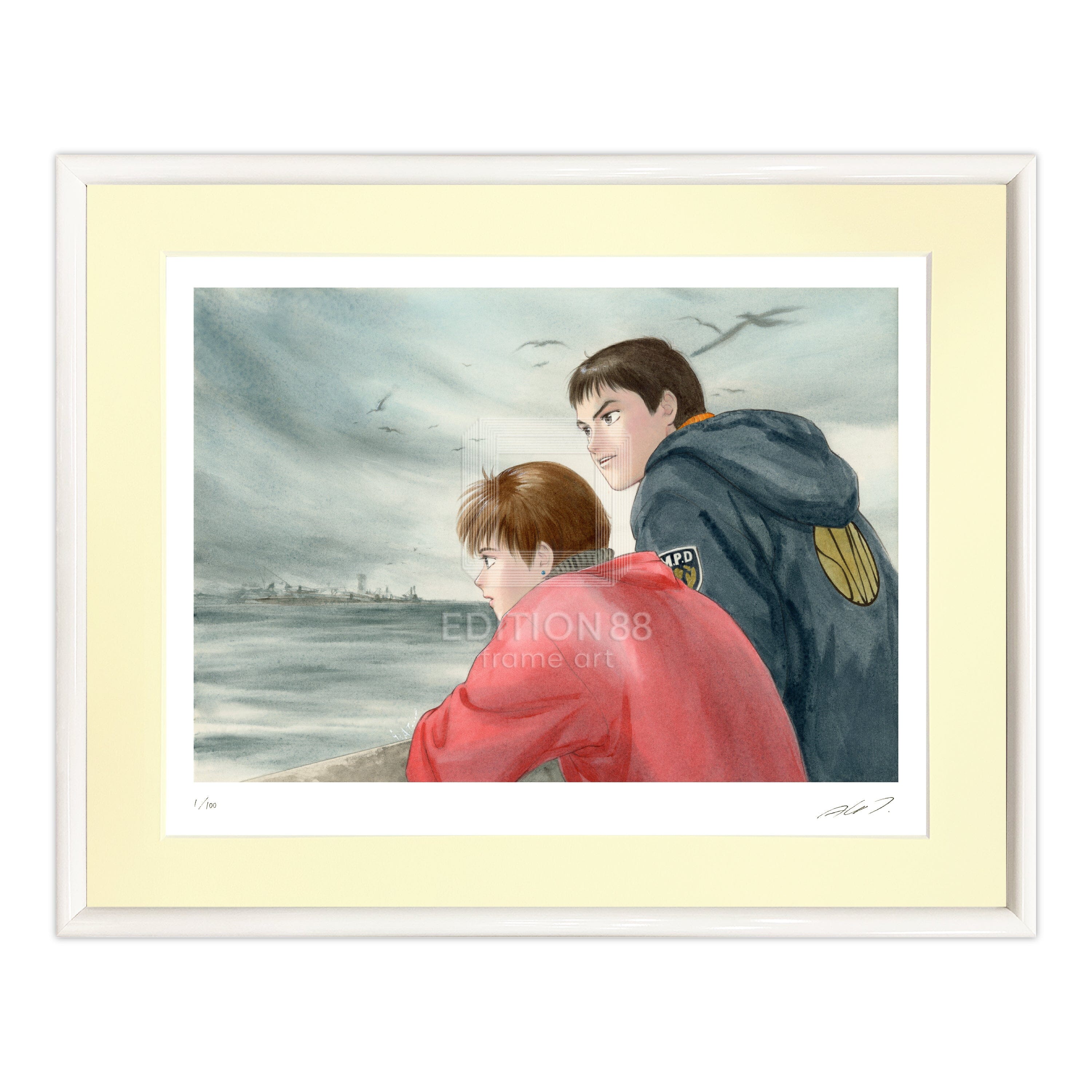 機動警察パトレイバー 」88グラフ3（高田明美直筆サイン入り / 限定100枚）