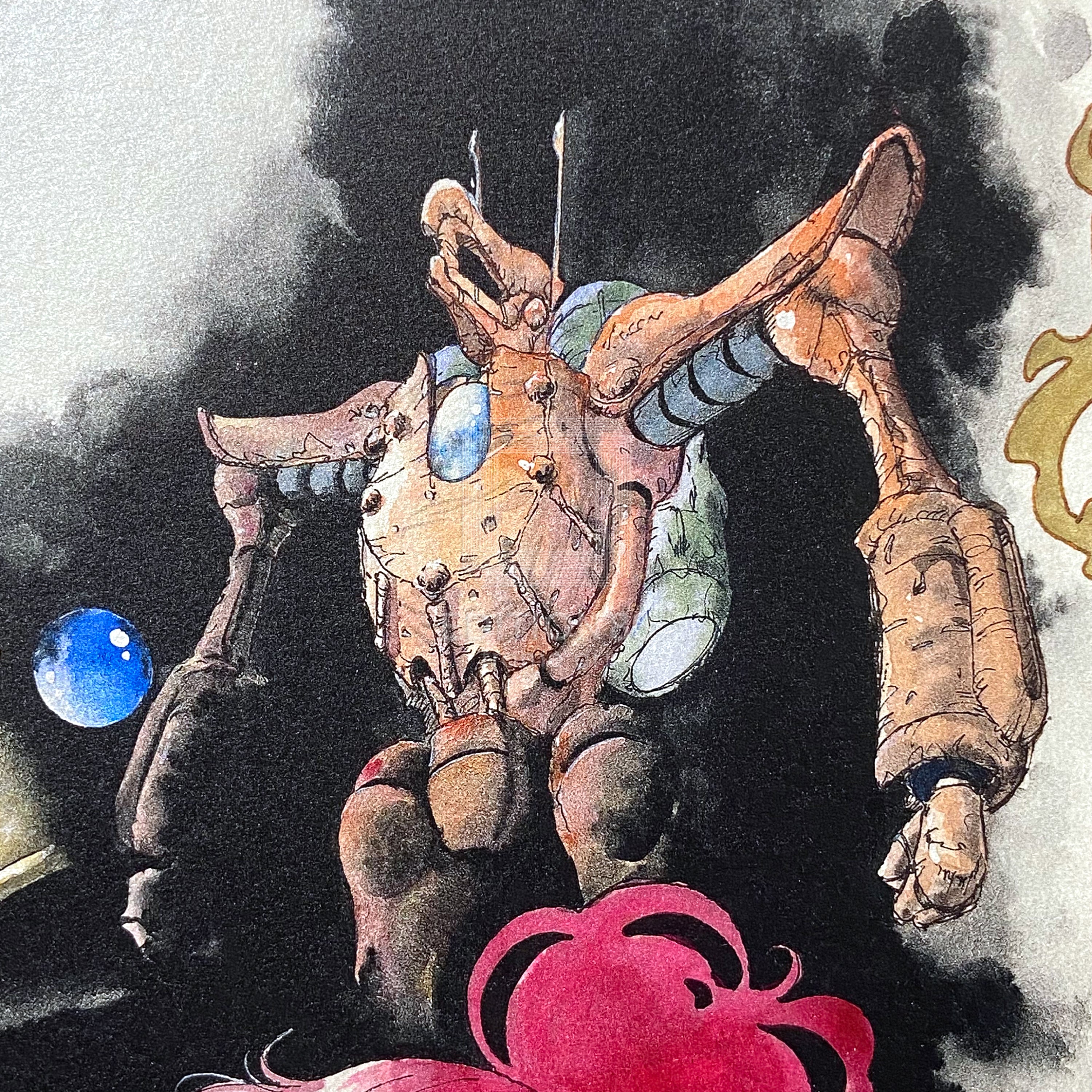 幻夢戦記レダ」88グラフ3 プラチナ版/いのまたむつみ（箔押しサイン入り）