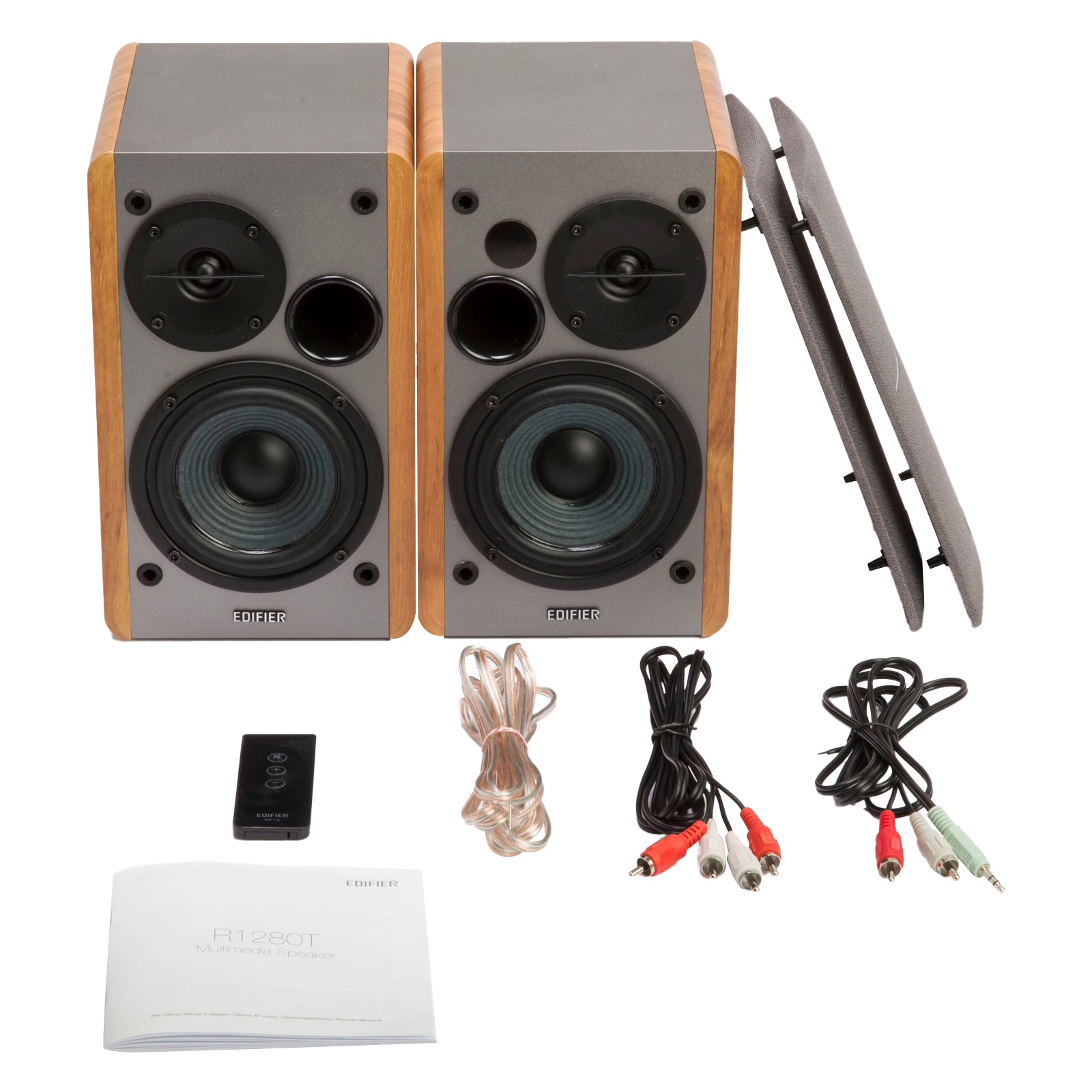 R1280T Powered Bookshelf Speakers (Certified Refurbished