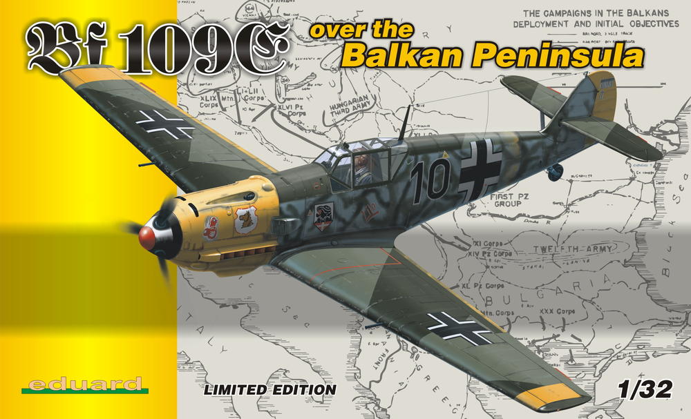 Bf 109E over the BALKAN PENINSULA 1/32 - エデュアルドeショップ