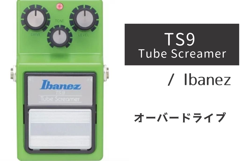 不朽のミッドブースト】Ibanez「TS9」レビュー：音のスイートスポット