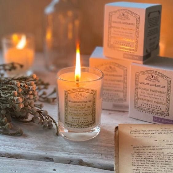 サンタール・エ・ボーテ 公式｜グラスキャンドル 香り3種｜エフィと