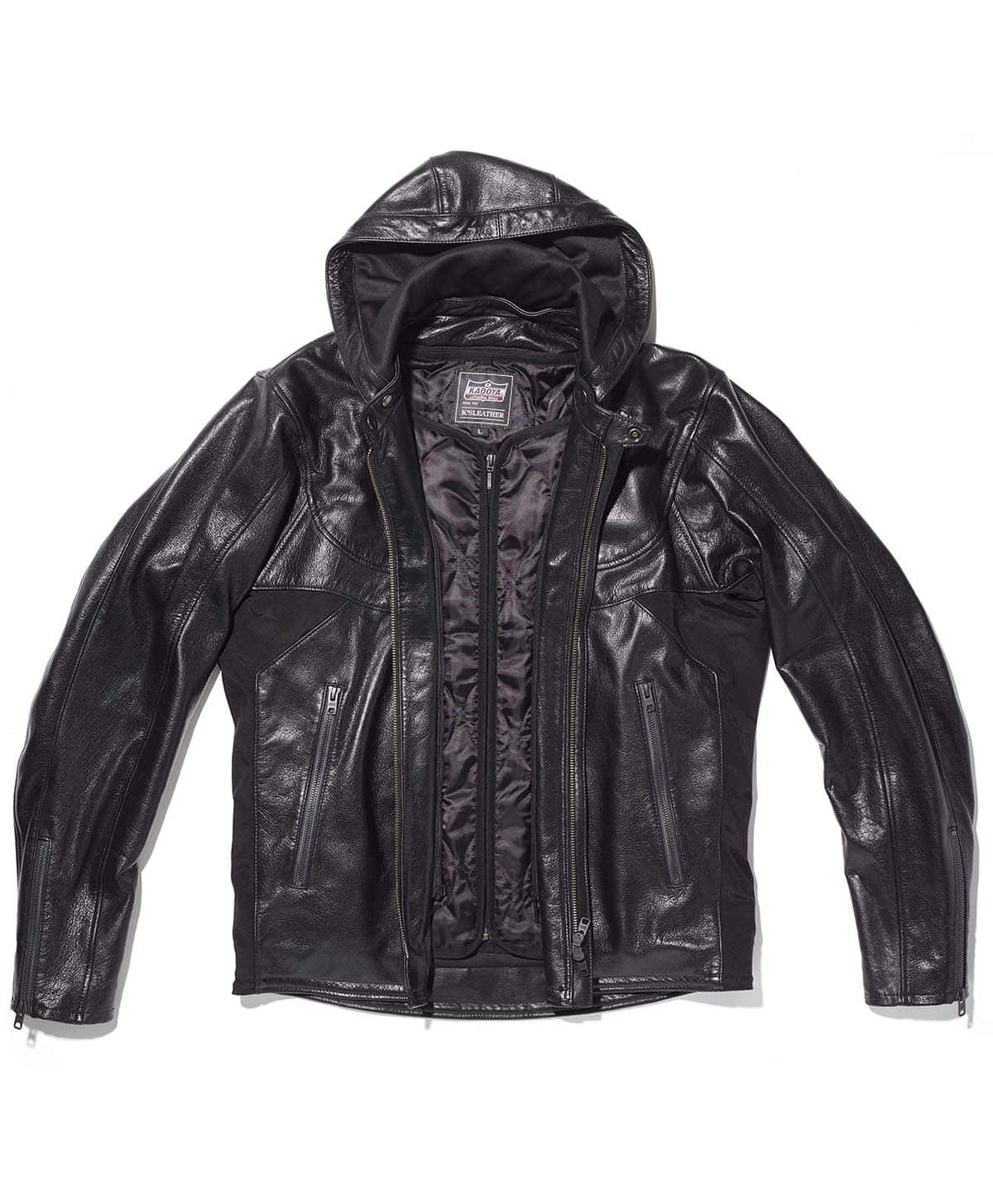 革ジャン フードレザージャケット｜カドヤ公式オンラインショップ｜U