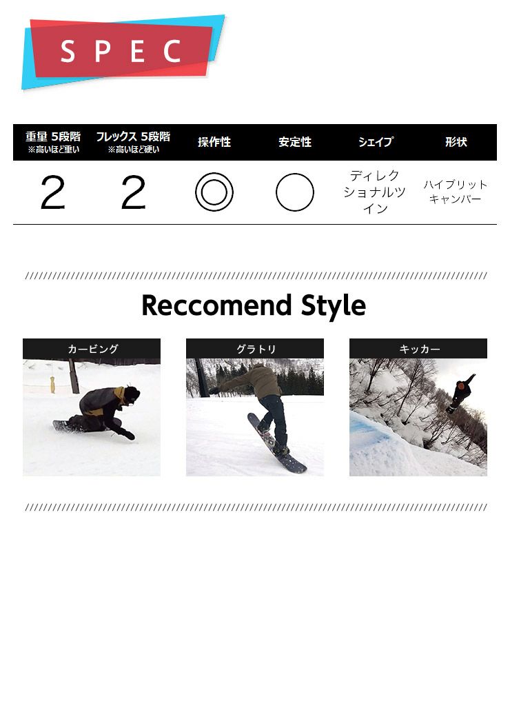 22-23 2023 TECHNINE テックナイン JAHLIFE ジャーライフ スノーボード