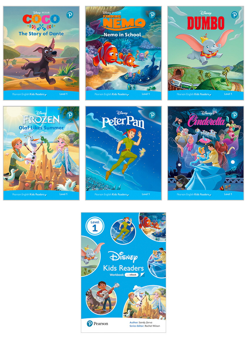 ディズニー 絵本 英語 Disney Kids Readers Level 1 Pack | 英語伝
