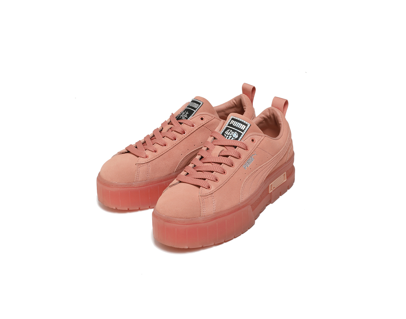 PUMA×atmos pink×#FR2梅コラボ第2弾！スウェード素材・クリアソールを