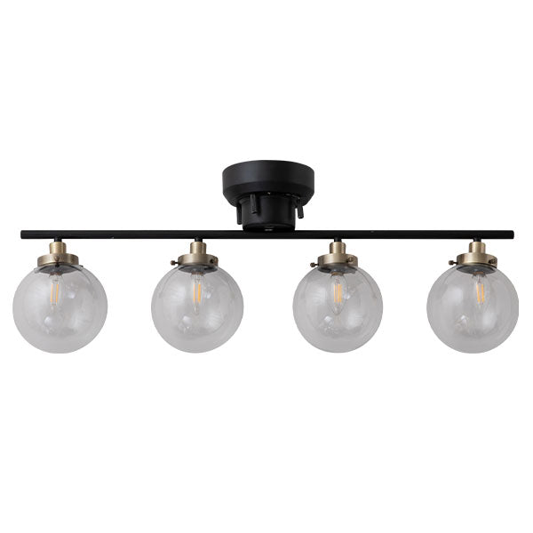 シーリングライト Type.C 6畳 8畳 スポットライト LED対応 クリア