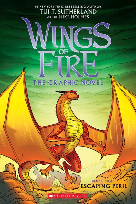 Wings of Fire Graphic Novel #8: Escaping Peril by Tui T