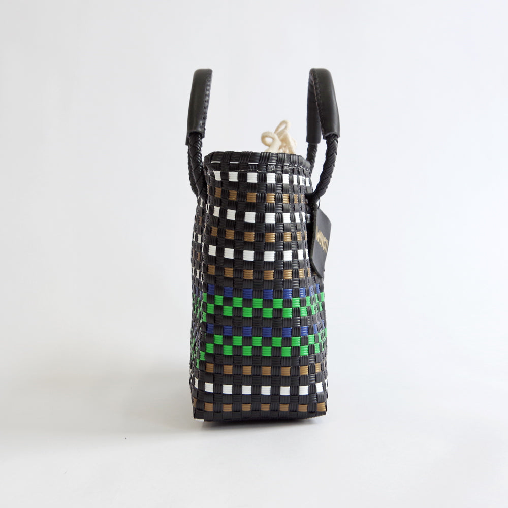 WOVEN ウーヴン】ミニトートバッグ メキシコ製 バスケットバッグ