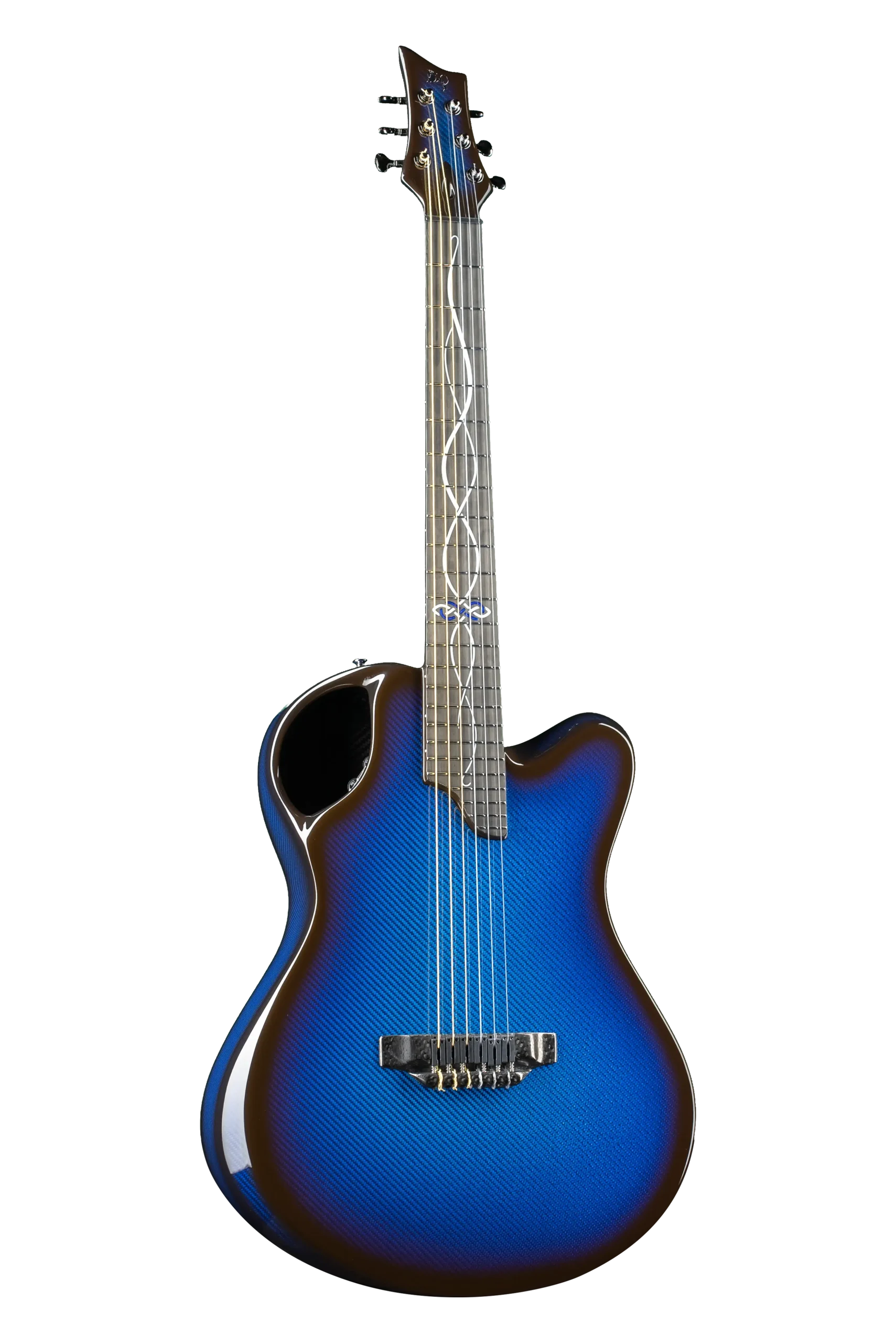 X20 Nylon Vibrant Blue - Emerald Guitars