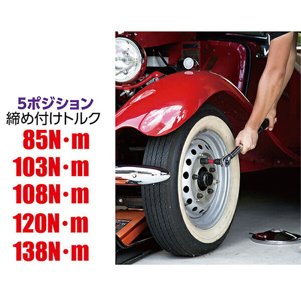 Pro-Auto プロオート TRV-405PWS 1/2 ホイールナット専用5ポジショント
