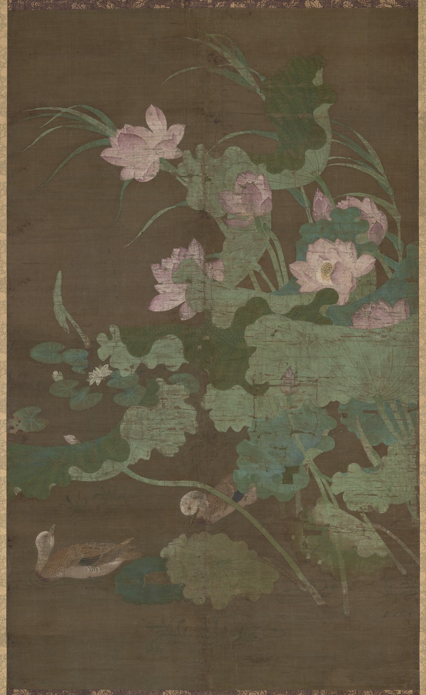 e国宝 - 蓮池水禽図