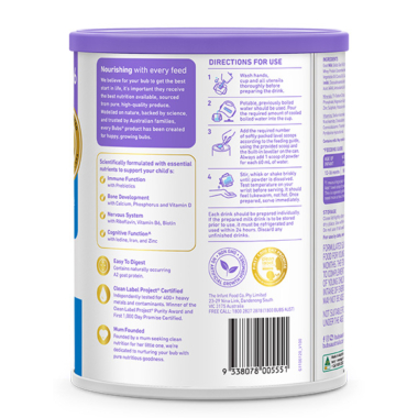 Bubs（バブズ）ヤギ・ゴートミルク ステップ3（1歳～3歳）大缶 800g