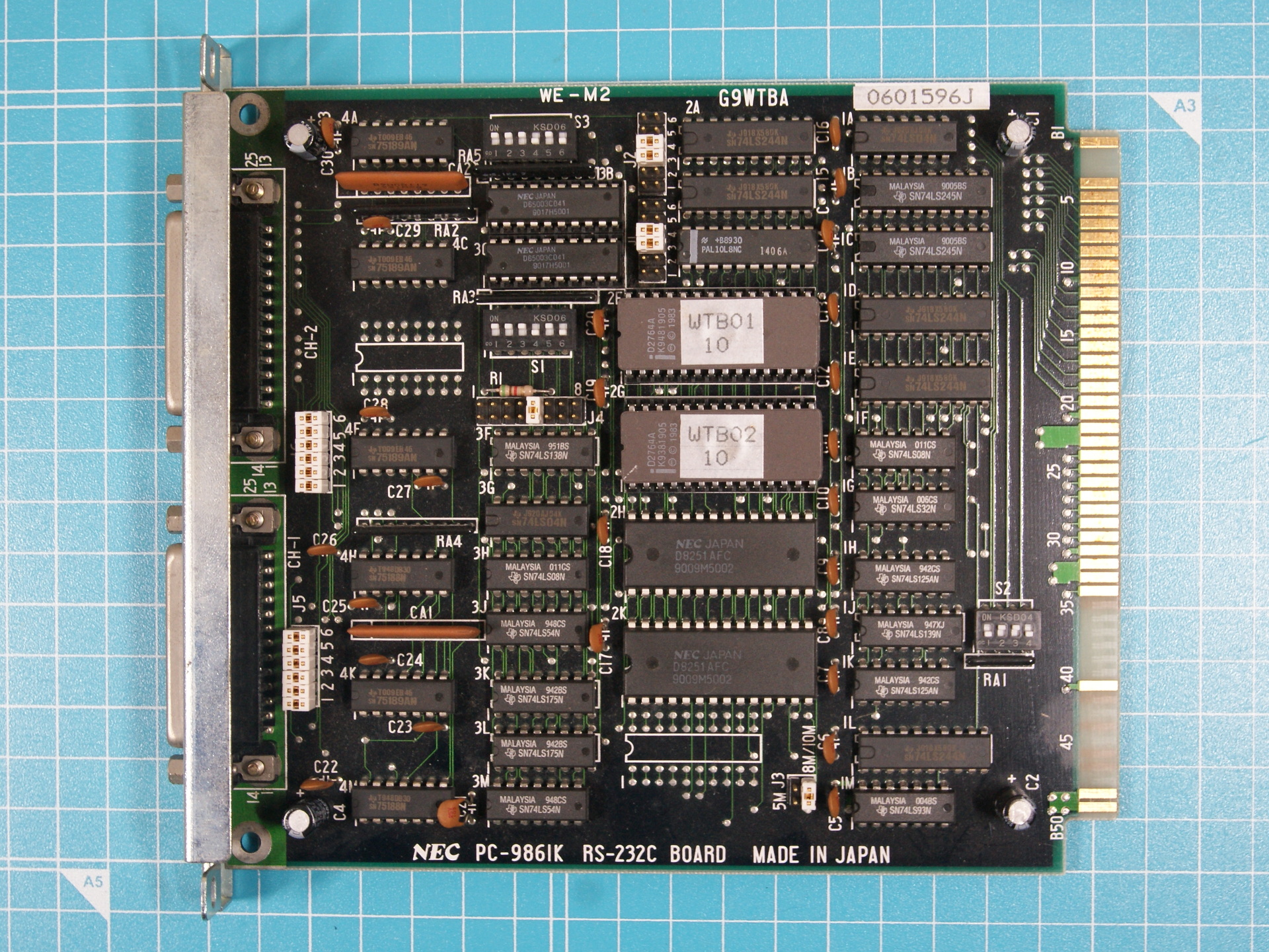 NEC PC-9861K RS-232C拡張インターフェース | Electrelic