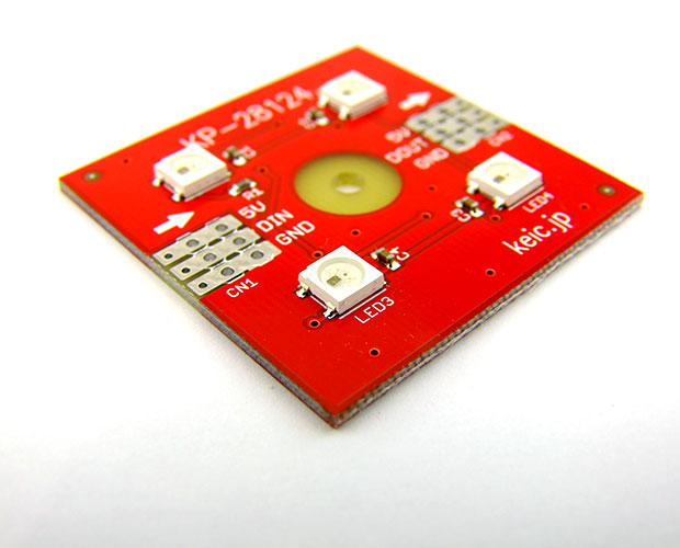 マイコン制御マルチカラーLED基板 / KP-28124