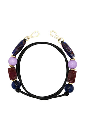 Louvini Paris(ルヴィニ パリ)｜スマホストラップ PENELOPE/PURPLE の