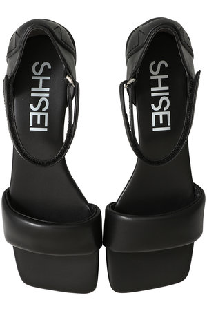 SHISEI(シーセイ)｜PADDED SANDALS/ブラック の通販｜ELLESHOP・(エル