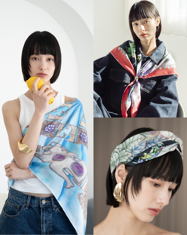 ENFOLD(エンフォルド)｜T/Cタイプライター カーブアシンメ SH/シャツ