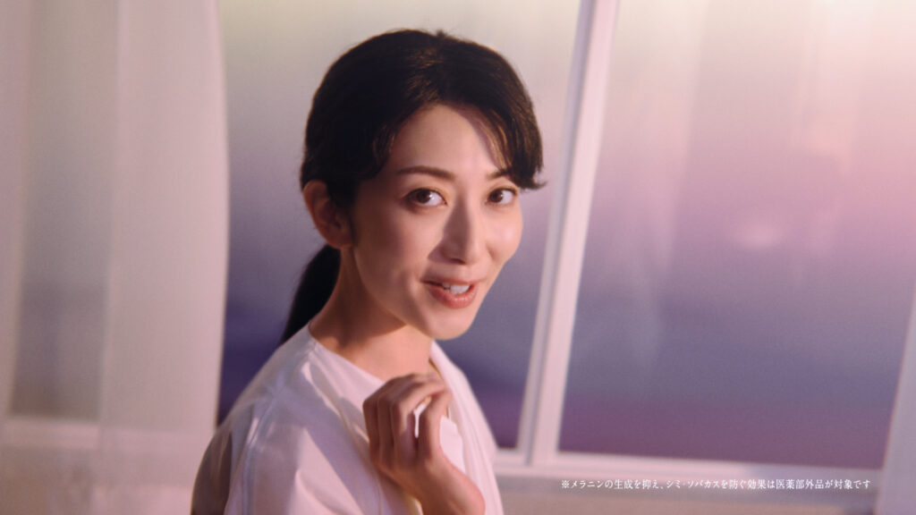 持田香織 出演 メナード『フェアルーセント』新TVCM「シミ常識をくつが