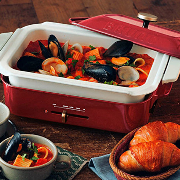 BRUNO/ブルーノ | コンパクトホットプレート用セラミックコート鍋