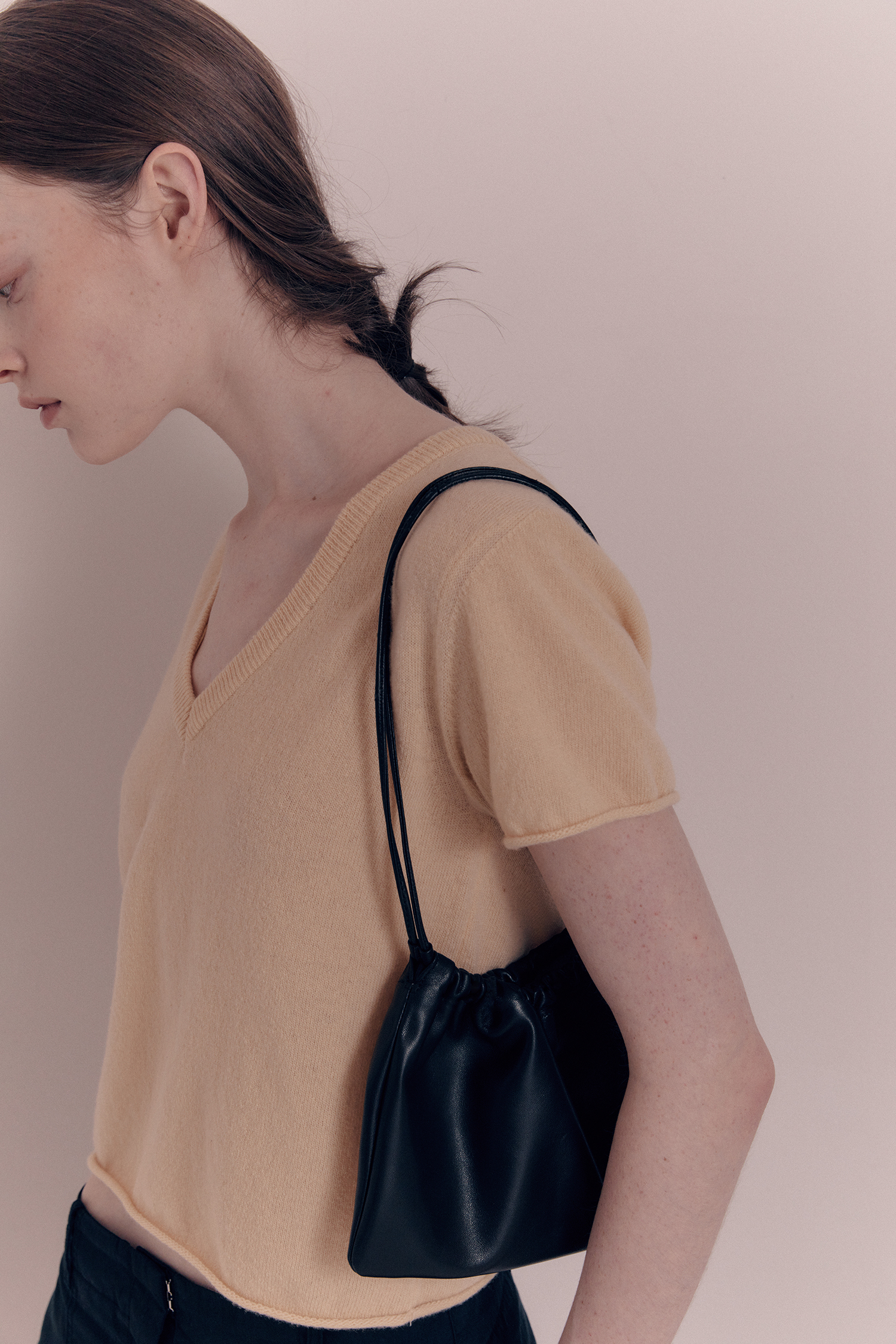 20TH / Nella strap bag (Black) - Nothing written