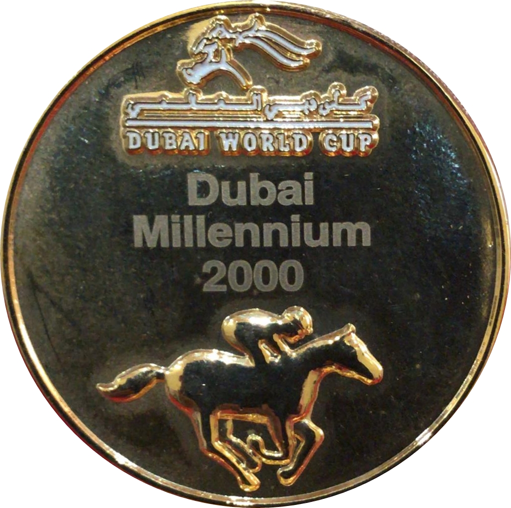 Medal - Dubai World Cup (Dubai Millennium 2000) - United Arab
