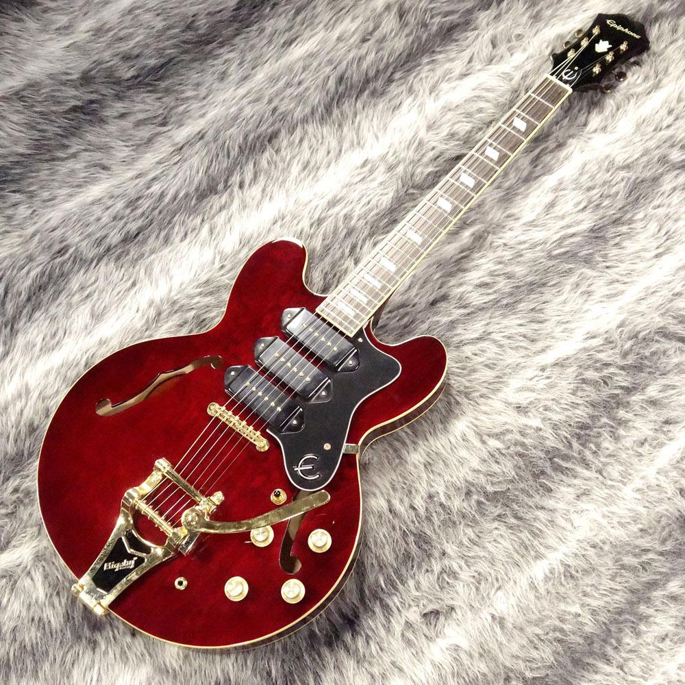ギター Epiphone riviera custom p93 Epiphone Riviera Custom P93 Wine Red <エピフォン>｜平野楽器