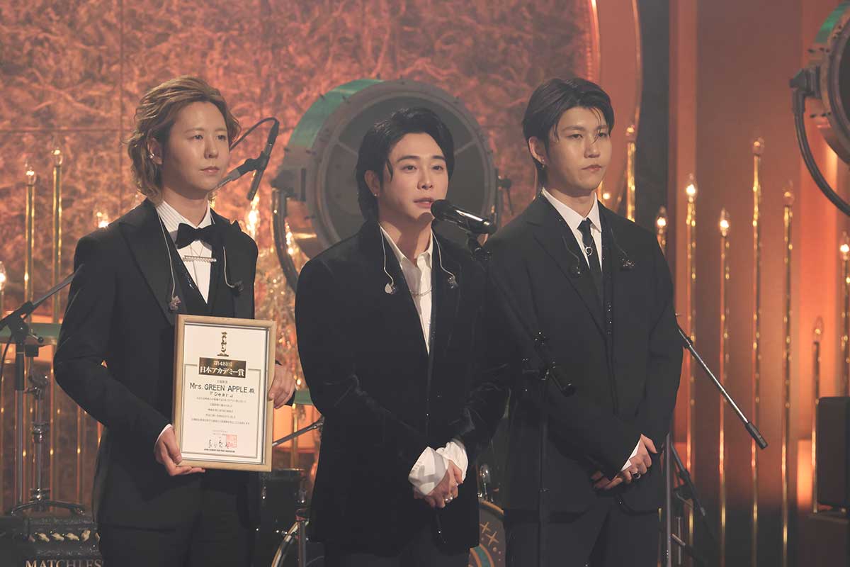 ミセス大森元貴、新設された『日本アカデミー賞』主題歌賞に自信