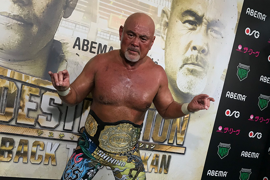 58歳の武藤敬司がGHC奪取 試合中に感じた三沢光晴さんの後押し | ENCOUNT