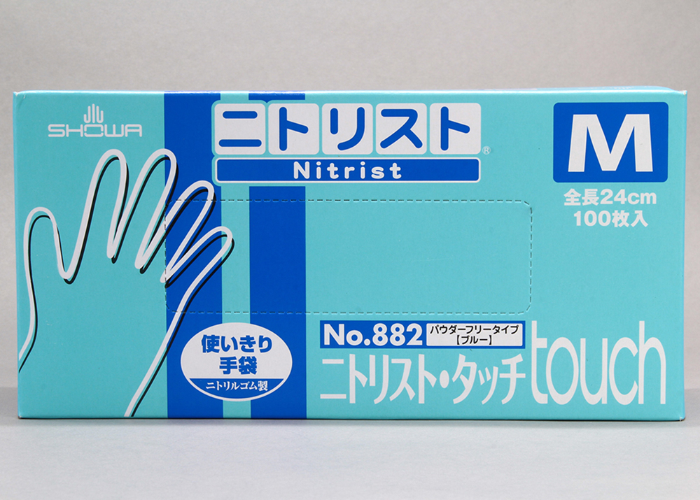 ﾆﾄﾘｽﾄ・ﾀｯﾁ手袋 №882 Mｻｲｽﾞ 100枚入 | コクゴeネット